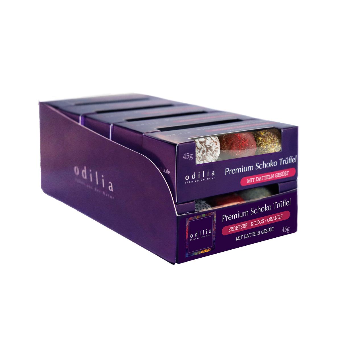 odilia Premium Bio Schoko Trüffel 10x45 g