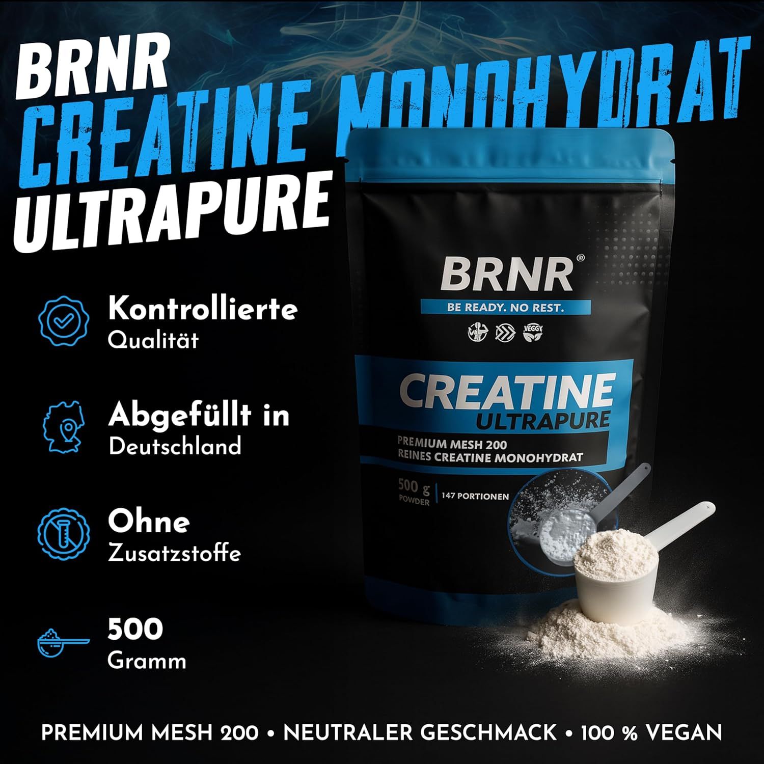 BRNR Creatine Monohydrat Pulver
