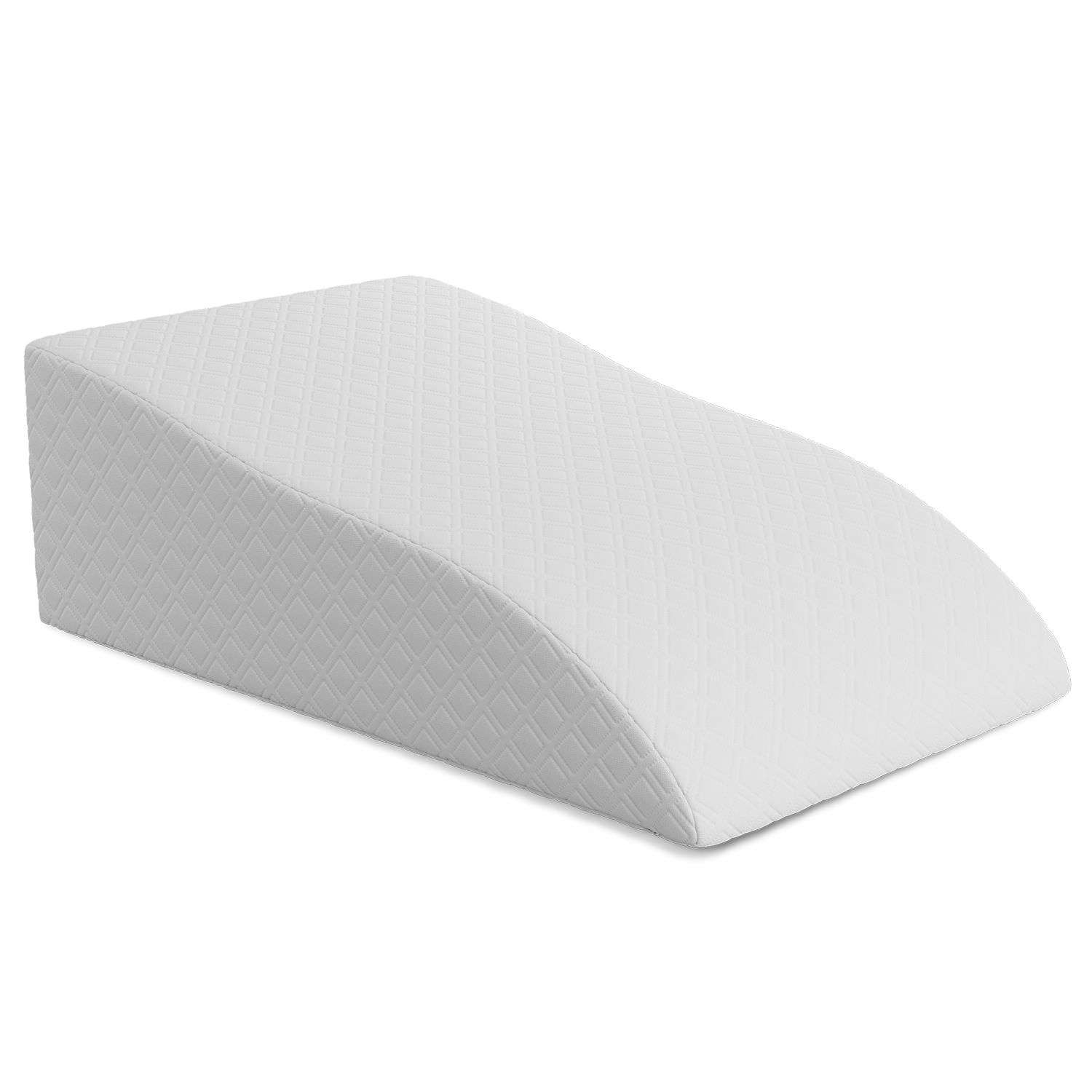 ELONEO Venenkissen Beinhochlagerungskissen aus Memory Foam mit abnehmbaren Bezug, 59x39x16 cm