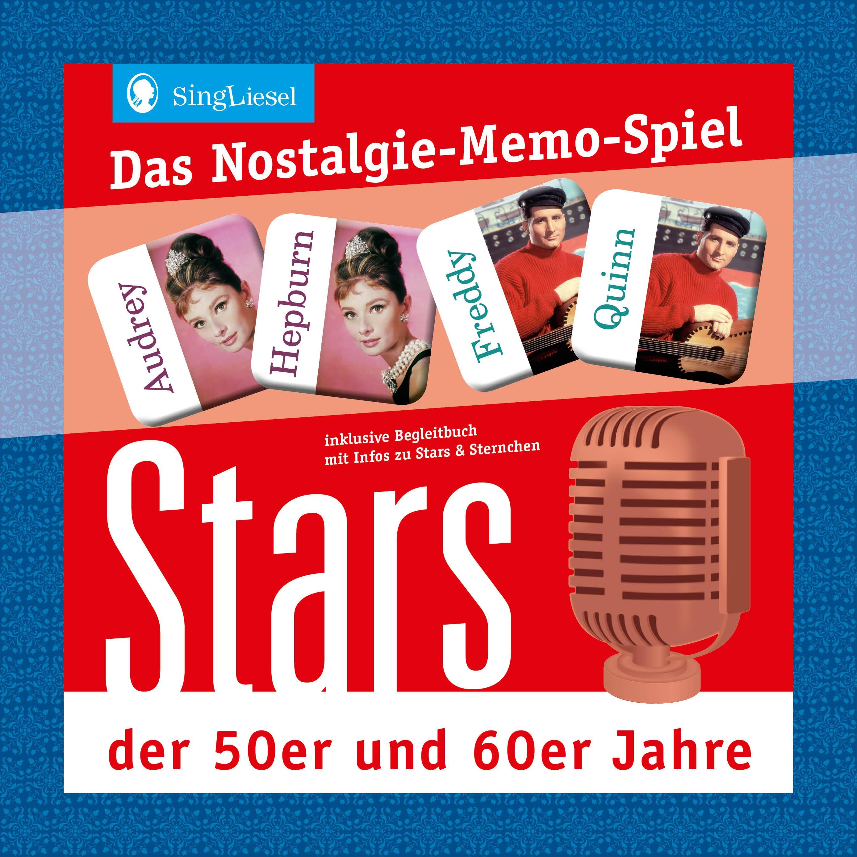 Das Memo-Spiel für Senioren - Stars der 50er und 60er Jahre Nix für Teens. Spiele für Senioren. D...