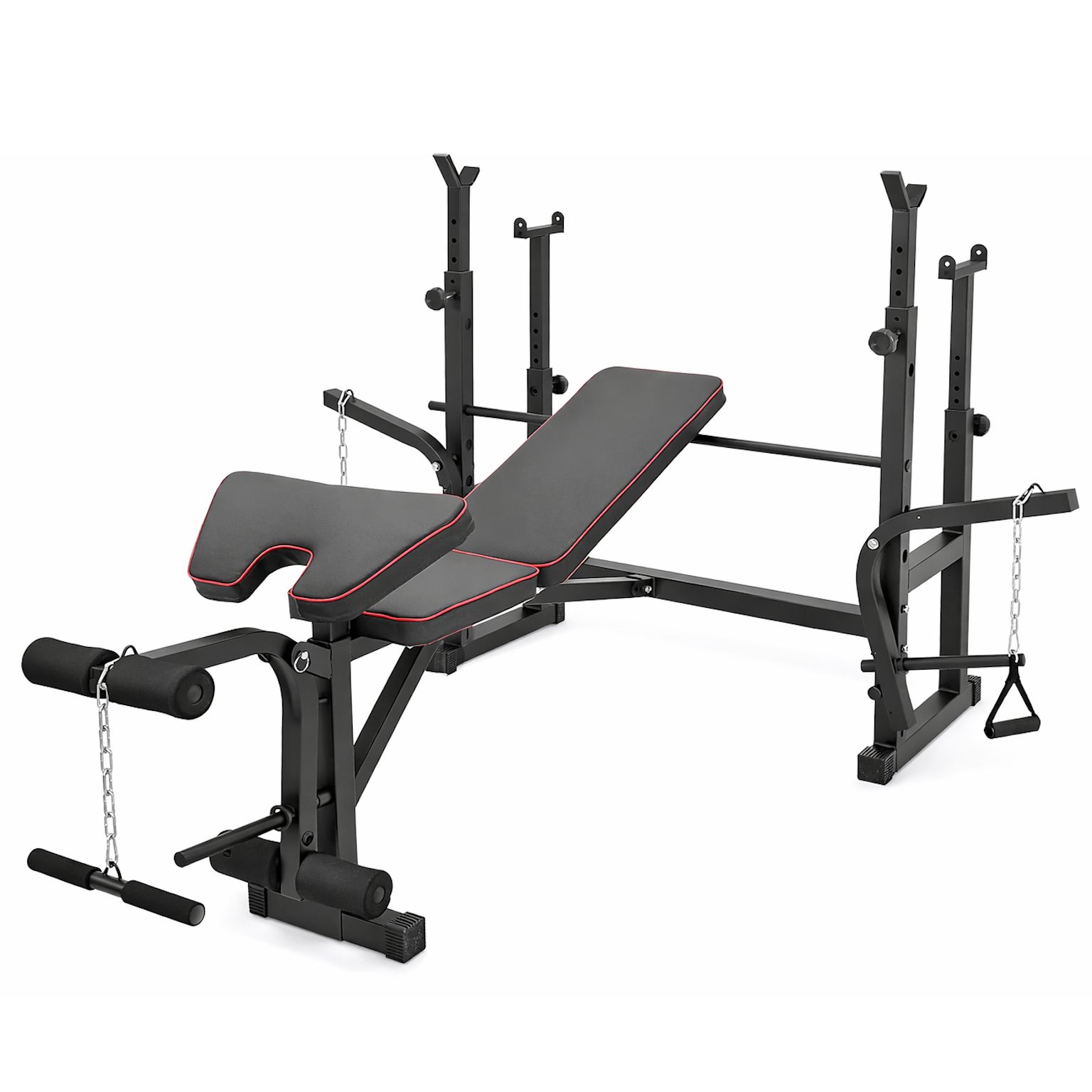 FFitness Panca Multifunzione con Barbell Squat Rack FF