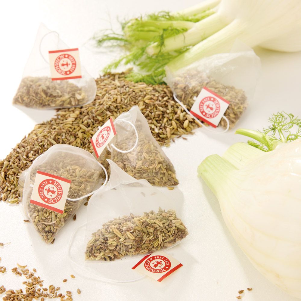 Schrader Kräutertee Anis-Fenchel Bio im Pyramidenbeutel