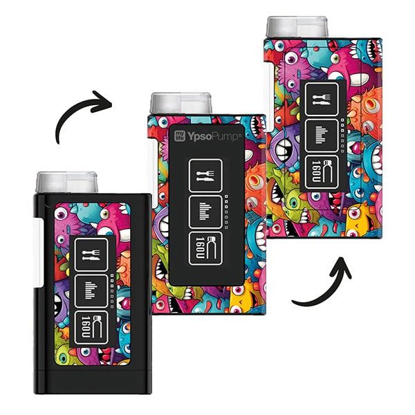 Diasticker® Mylife Ypsopump Sticker 'Monster-Mania' 1 St