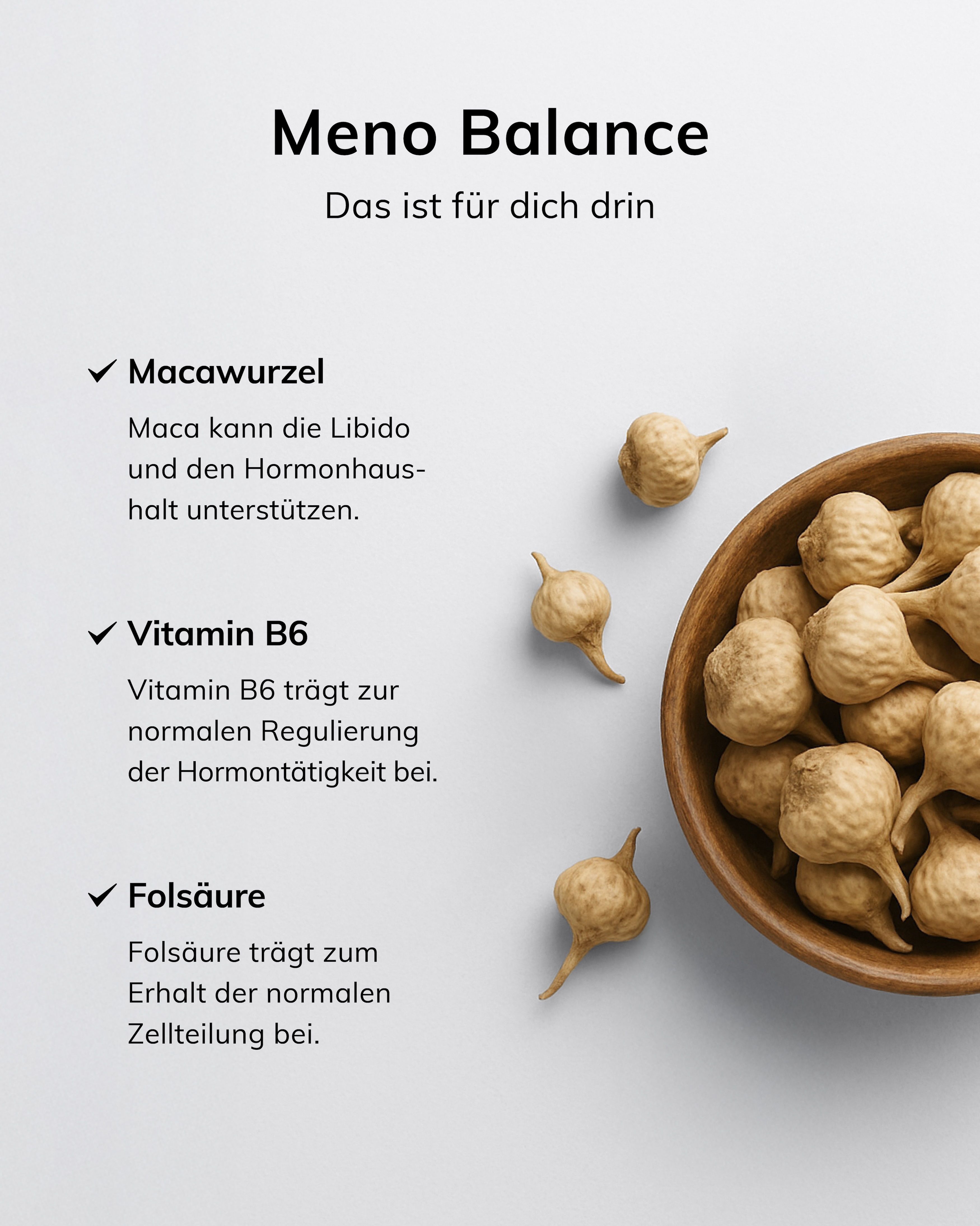 MYLILY Meno Balance - Macawurzel
