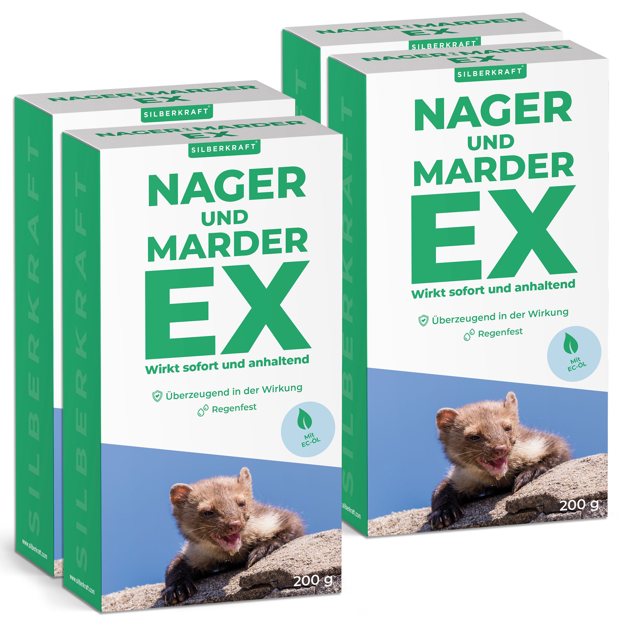 Ratten, Marder & Nager Ex Granulat - Nager vertreiben mit SILBERKRAFT —  Silberkraft