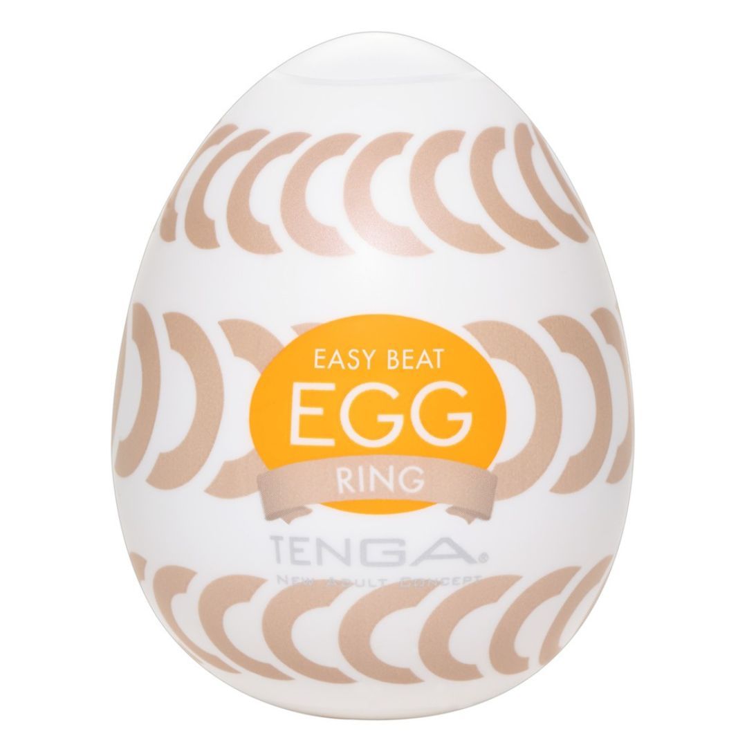 Tenga Ei Masturbator 'Egg Ring“ mit Rillenring-Struktur