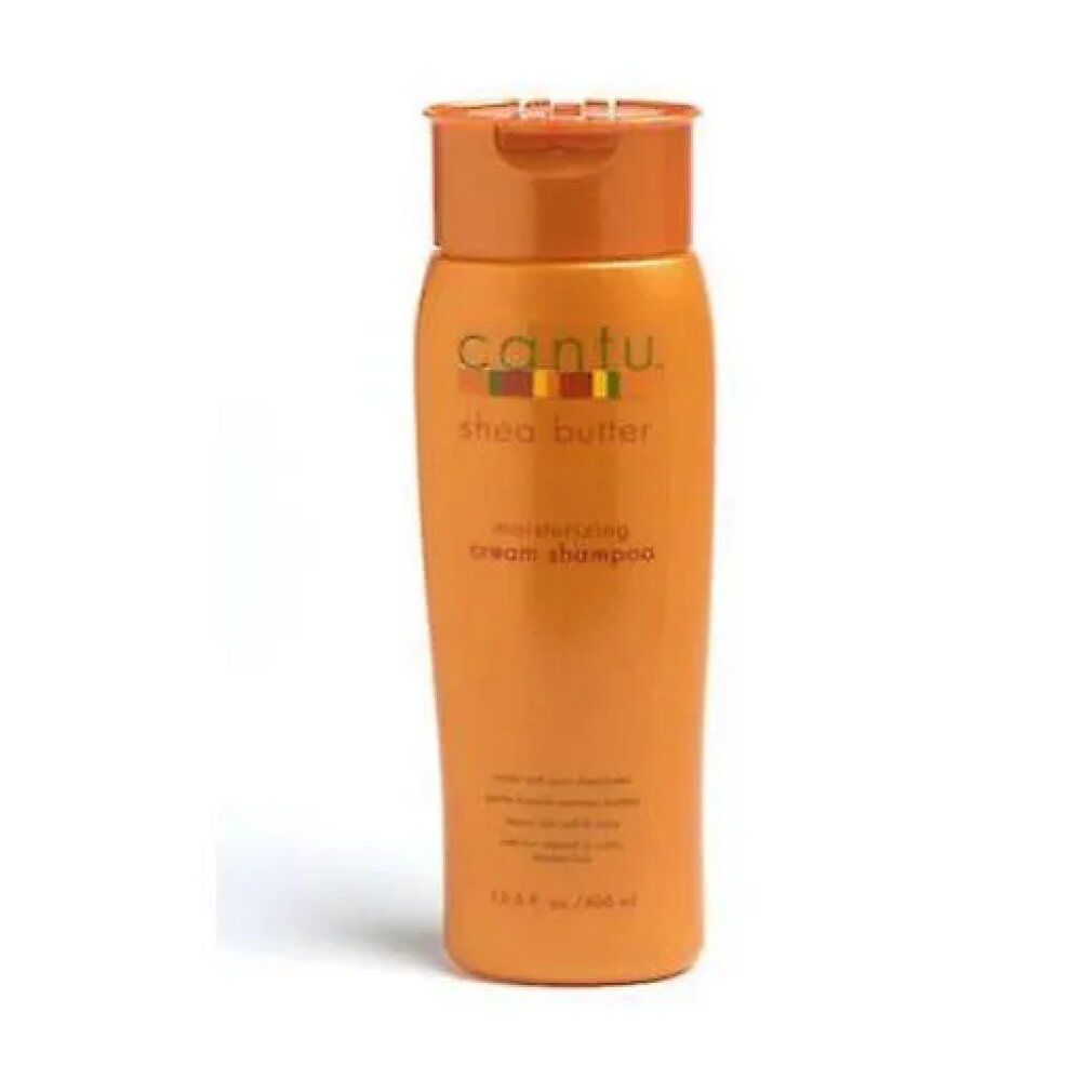 Orange Flasche Cantu Shea Butter Feuchtigkeitsspendendes Cremeshampoo, 13.5 oz.