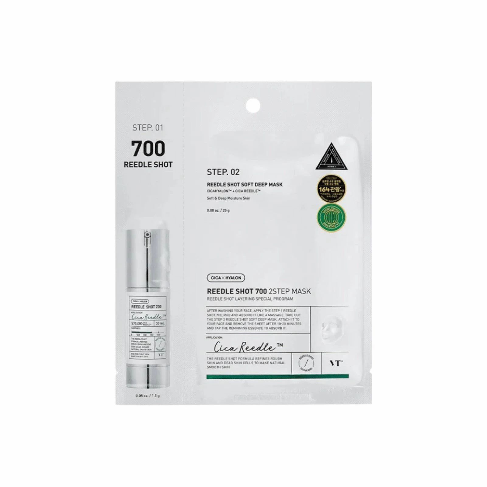 VT Cosmetics Mild Reedle Shot 700 2-step Mask - Bild 5
