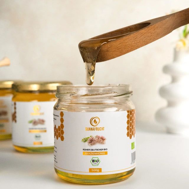 SUNNAFRUCHT® Premium BIO Honig Bundle Akazienhonig & Blütenhonig