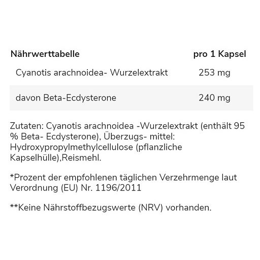 GN Ecdysterone 200 g