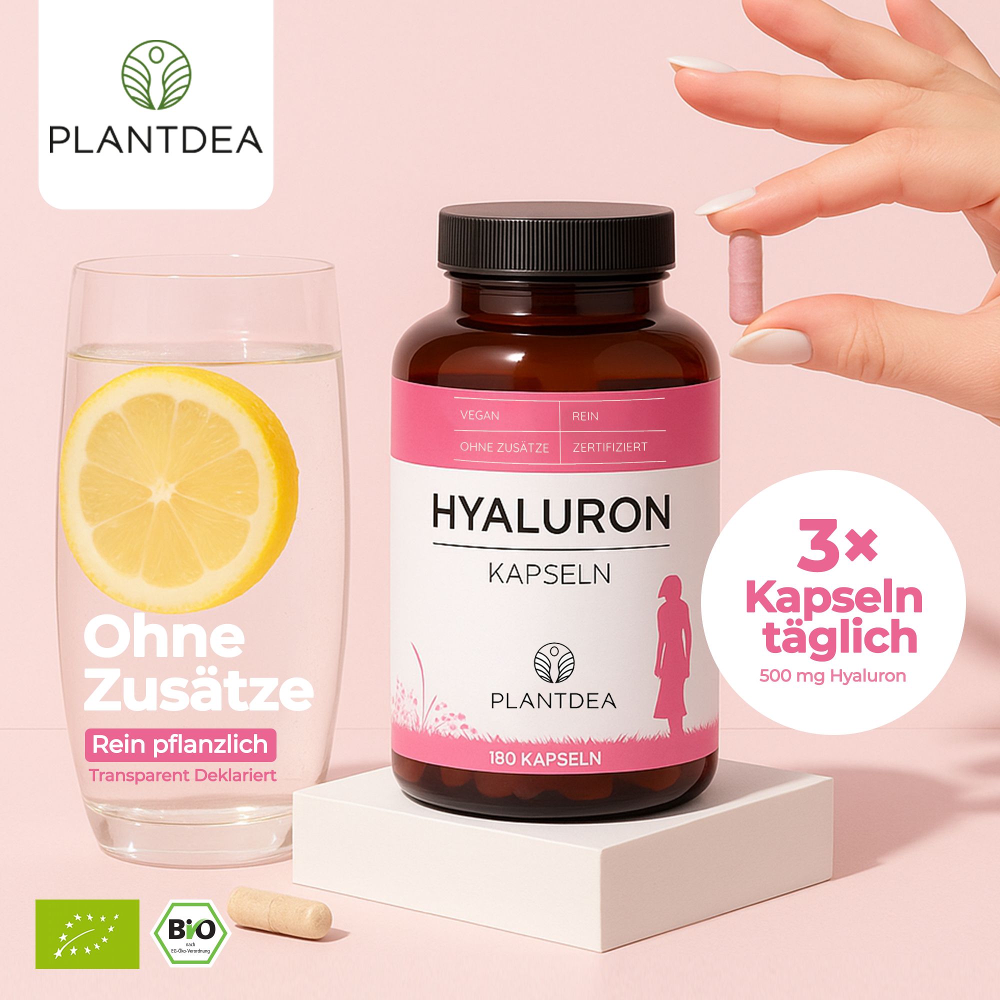 PlantDEA Hyaluron Kapseln