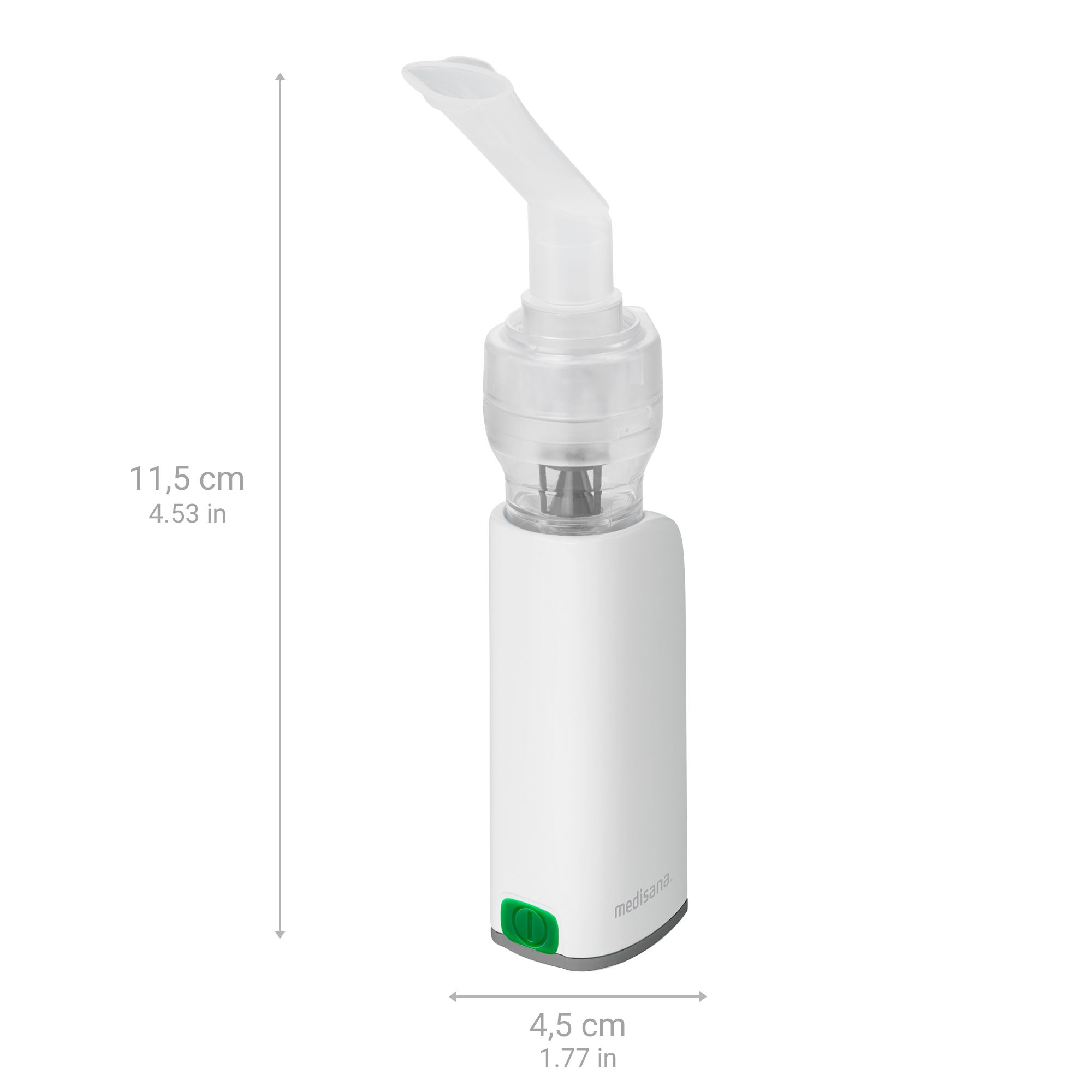 medisana IN 530 Inhalator |  für Unterwegs | Gegen Erkältungen, Asthma | Vernebler mit Kompressor