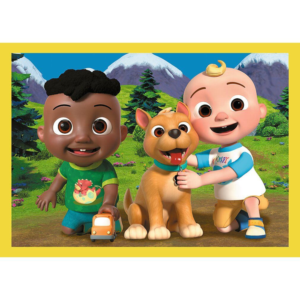 trefl Puzzle Cocomelon: Treffen 4in1 (12,15,20,24 Teile)