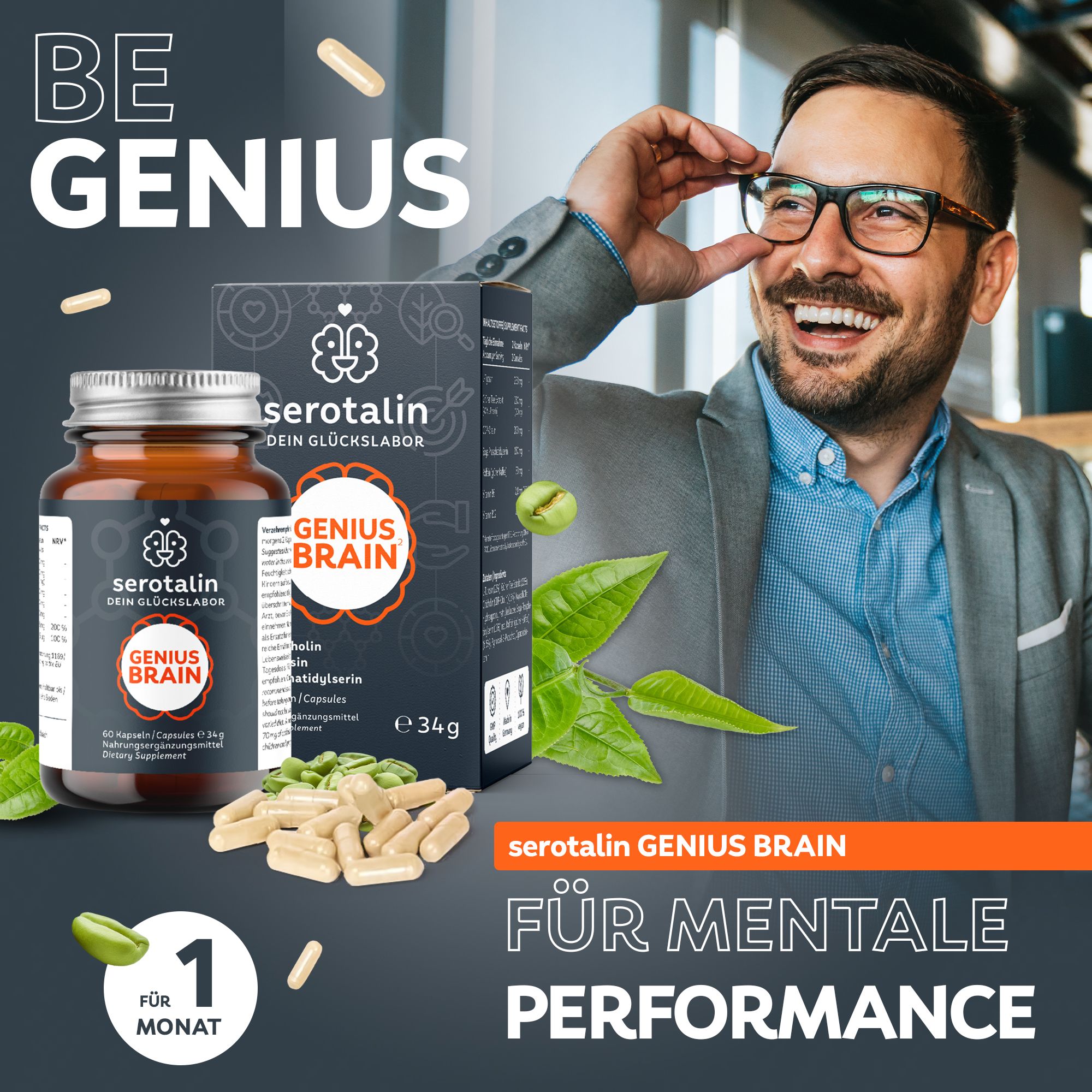 serotalin® Genius Brain 60 St Kapseln