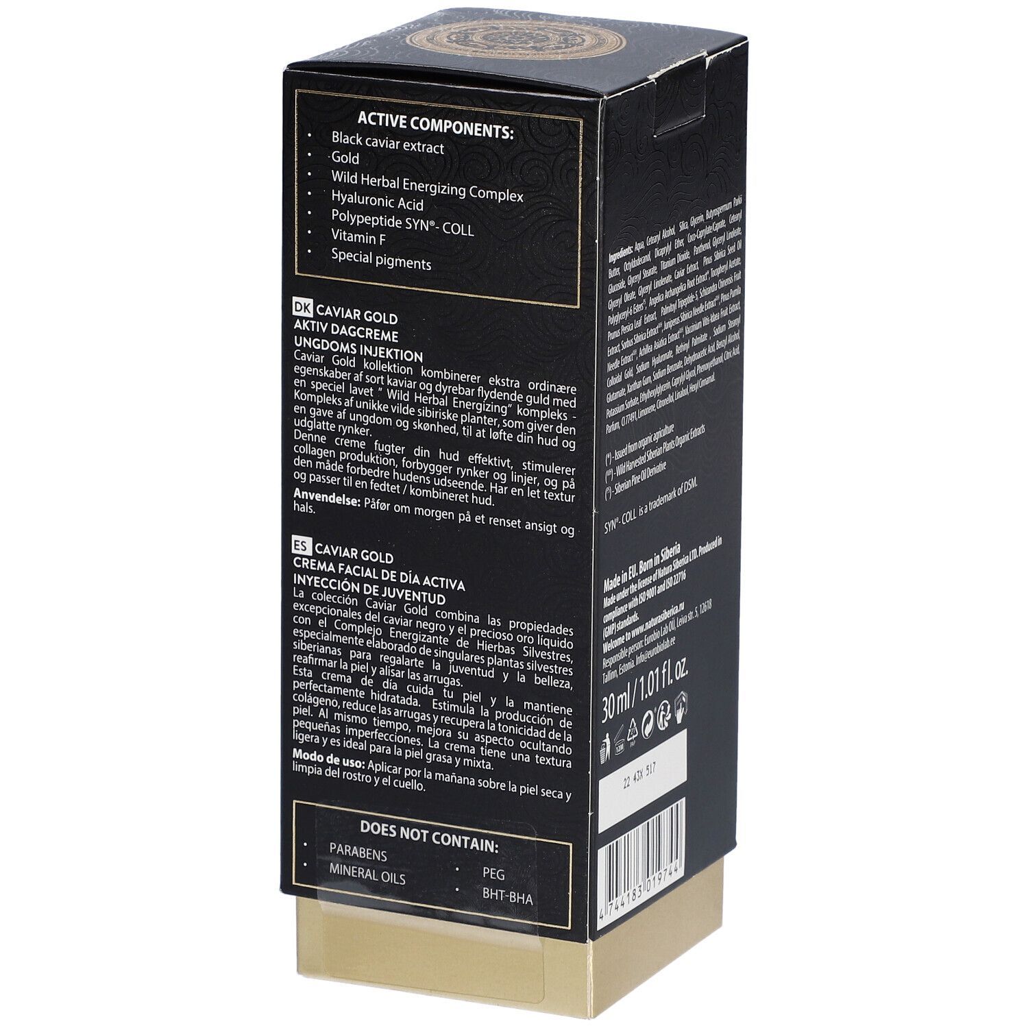 Natura Siberica Caviar Gold Anti-Falten Tagescreme