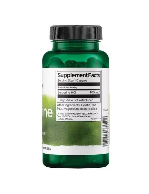 Swanson Berberin 400 mg