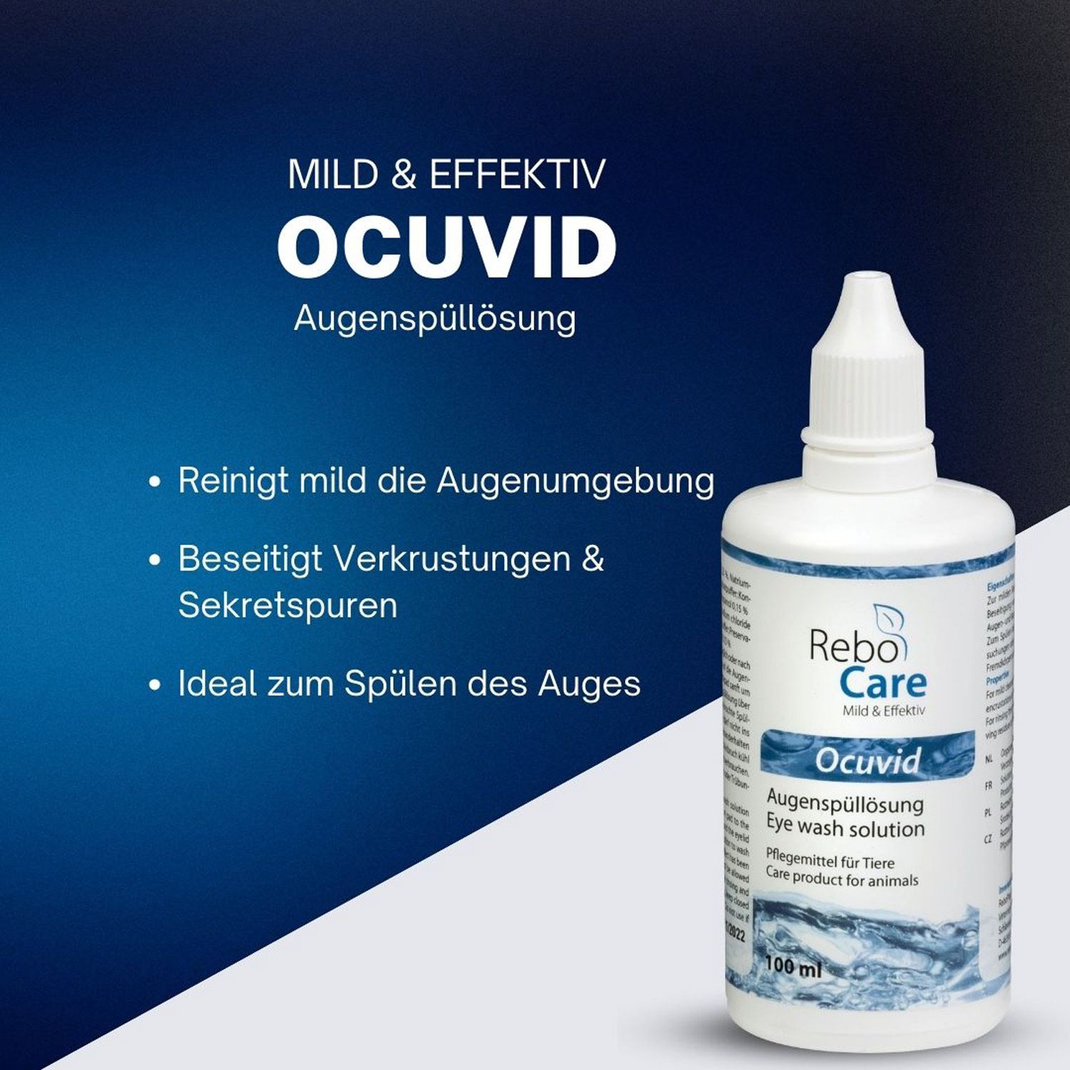 reboVet ReboCare Ocuvid Augenspüllösung