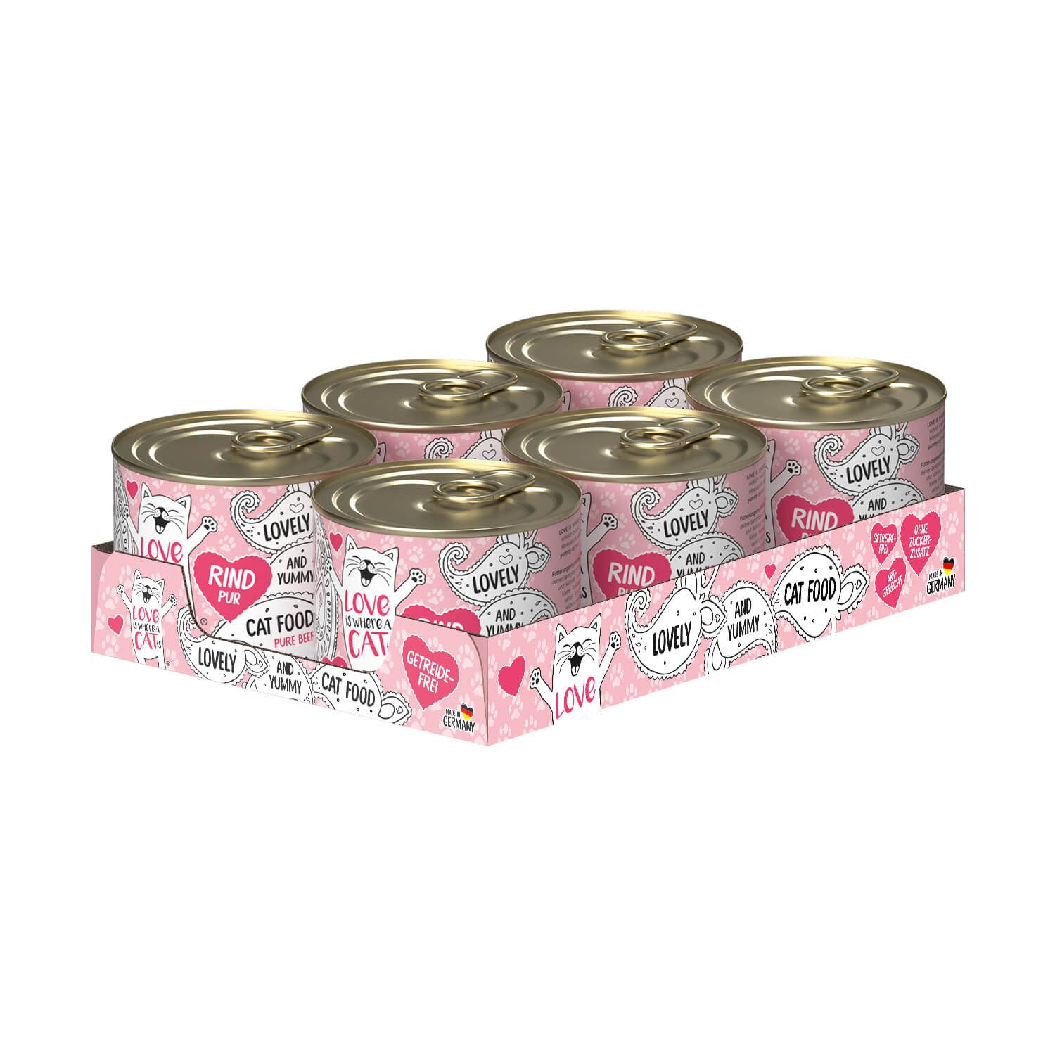 Love is where a cat is® Rind pur