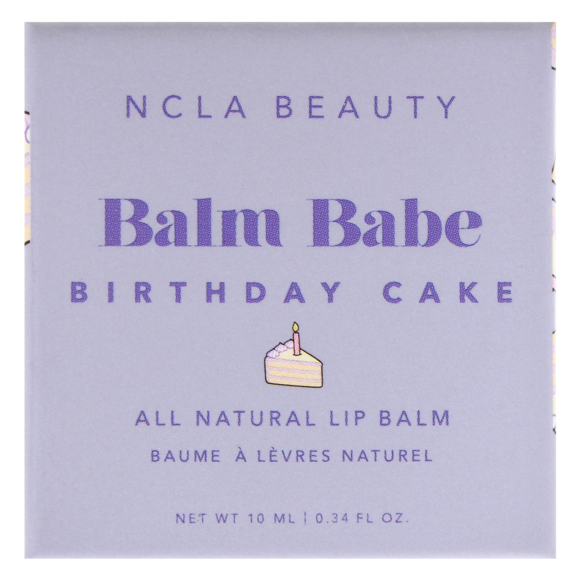 Balm Babe natürlich Lippenbalsam - Birthday Cake von NCLA