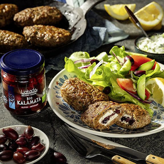 Liakada BIO Kalamata Oliven, entsteint