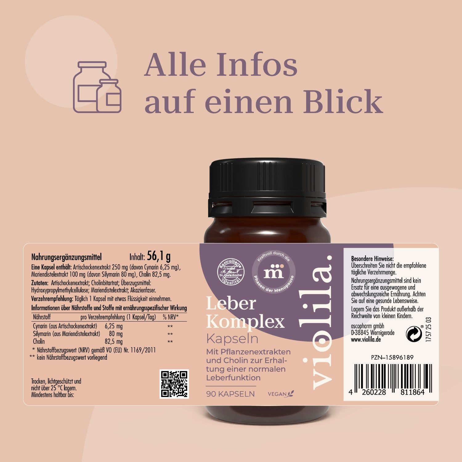 violila Leberkomplex Kapseln