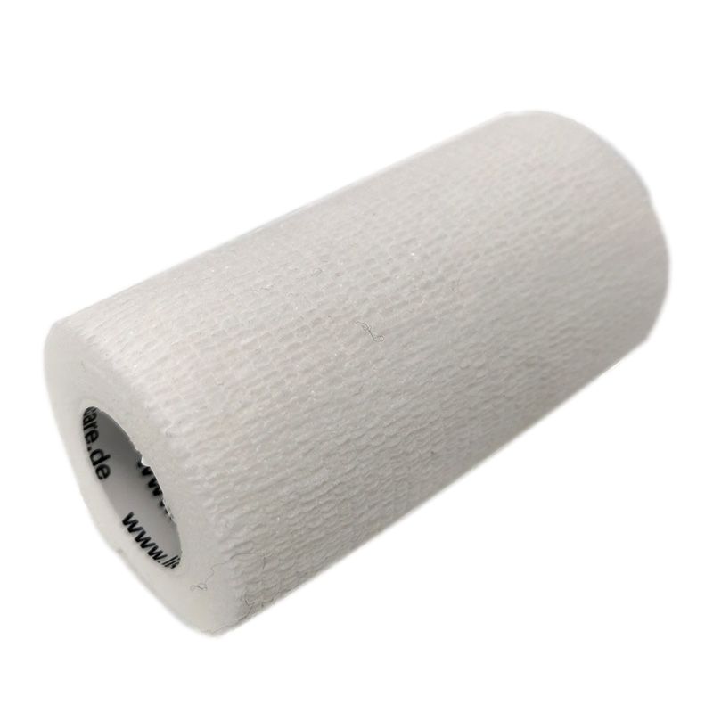 LisaCare kohäsive Bandage - Weiß - 10cm x 4,5m