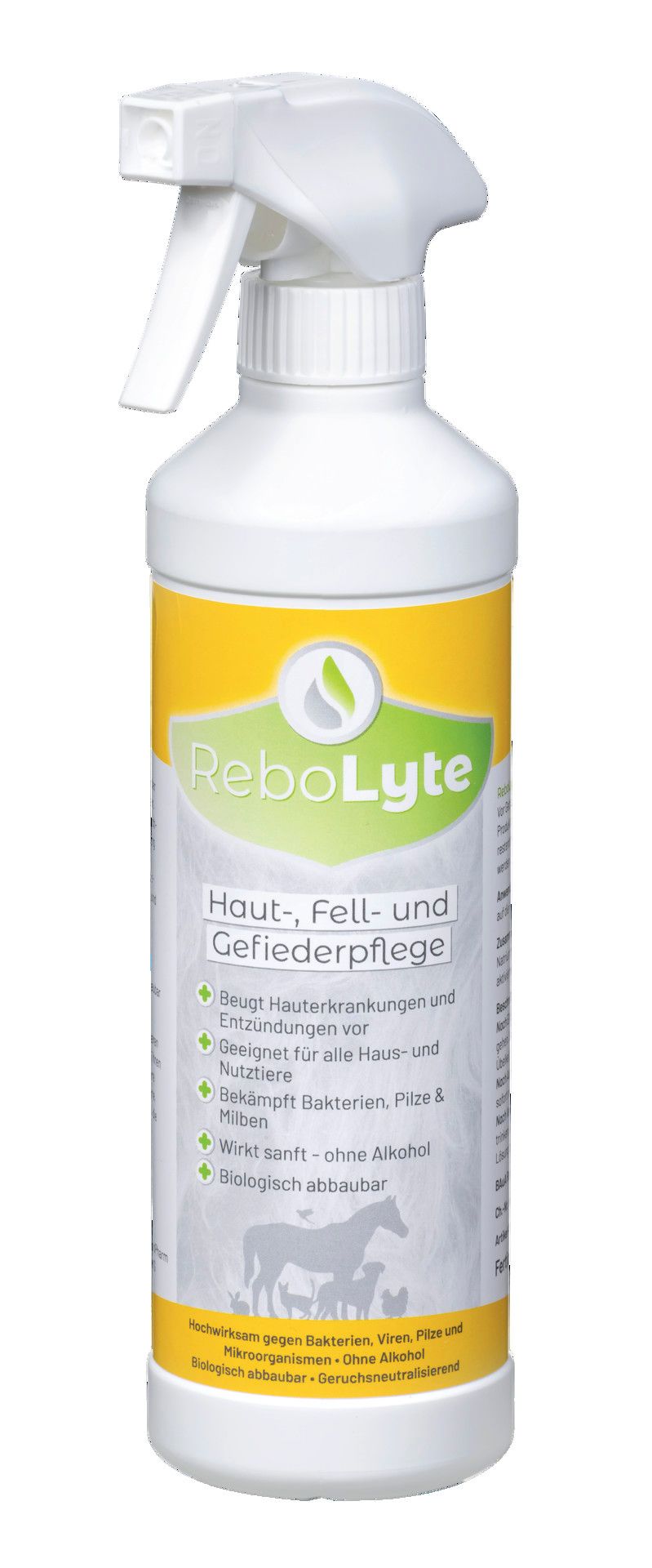 reboVet ReboLyte ECA Haut-, Fell- und Gefiederpflege Spray