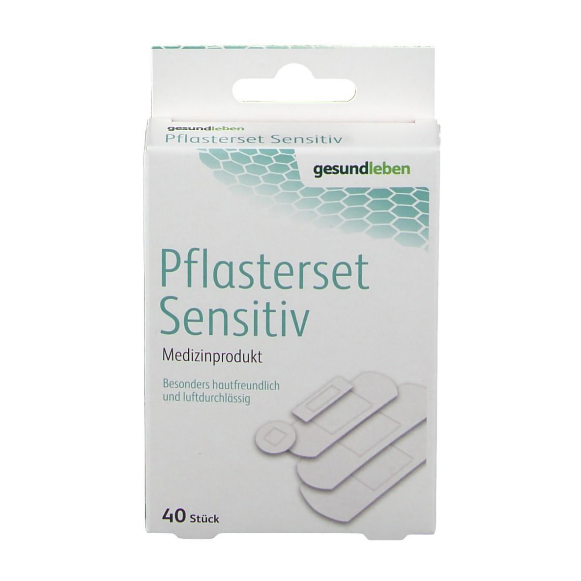 gesund leben Pflasterset Sensitiv