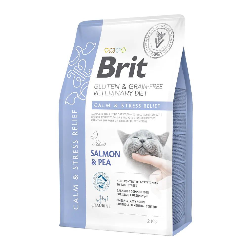 Brit Veterinary Diet - Cat - Calm & Stress Relief