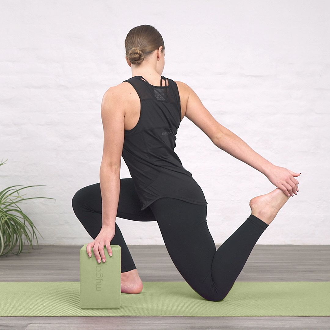 Myga Yogablock - Moosgrün