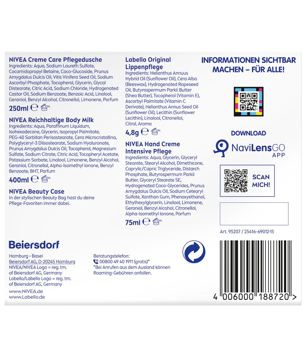 NIVEA Wohlfühlmomente Geschenkset