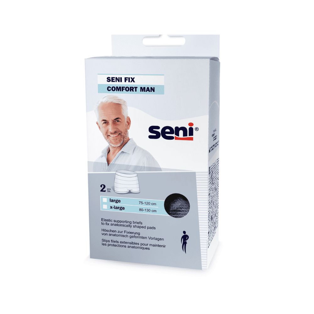 Seni Fix Comfort Man Black Large a2 2 St Fixierhosen