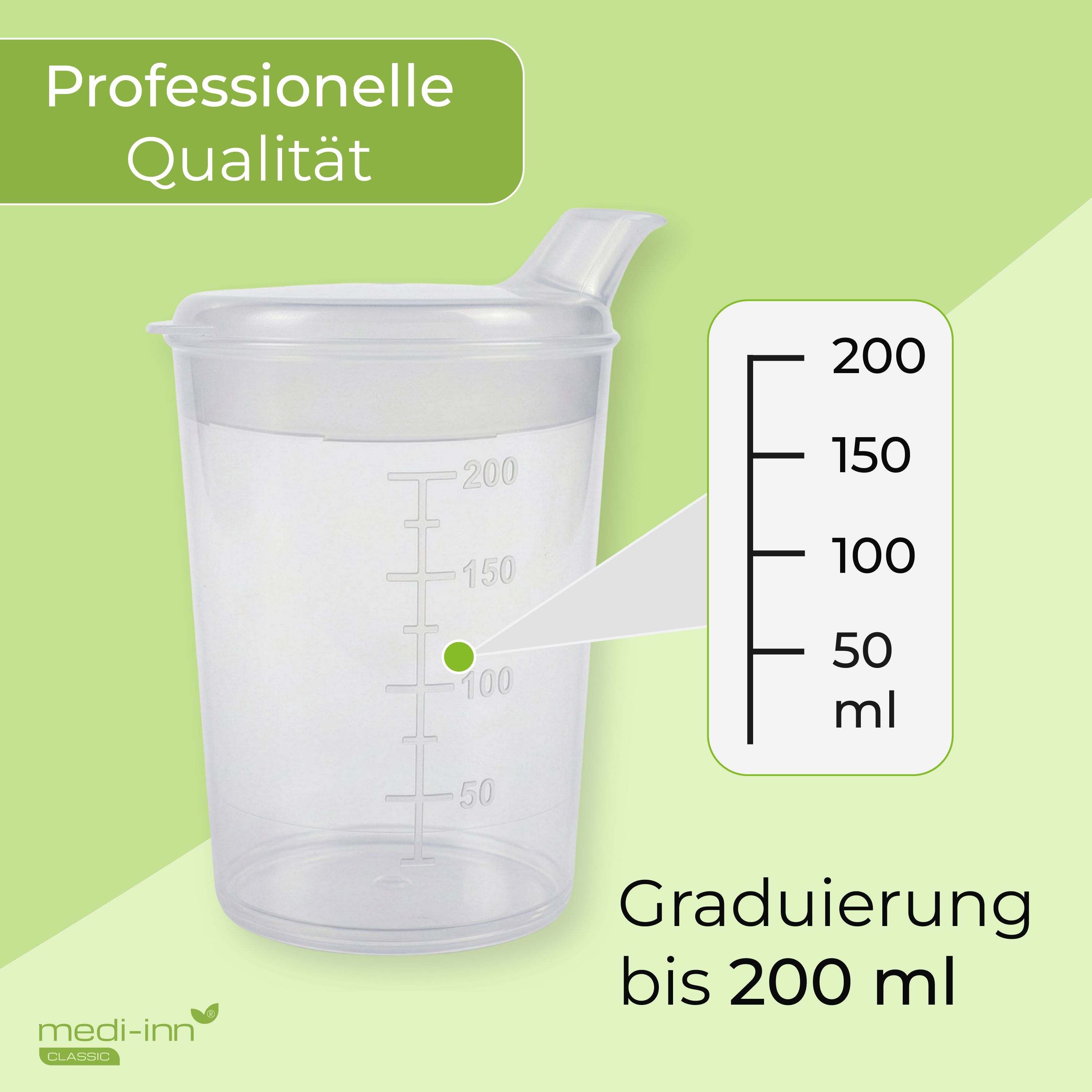 Medi-Inn Schnabelbecher Set Unterteile + Deckel