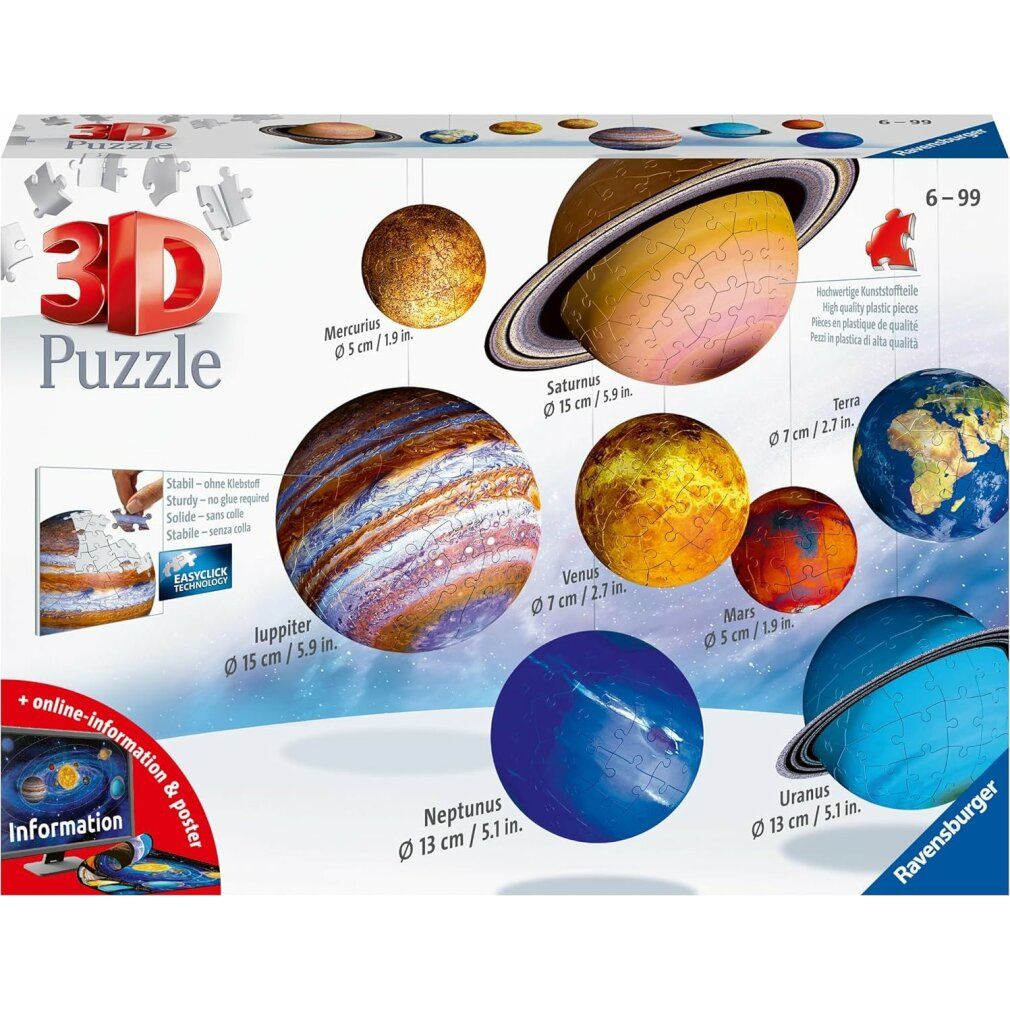 Ravensburger 3D Puzzle Sonnensystem