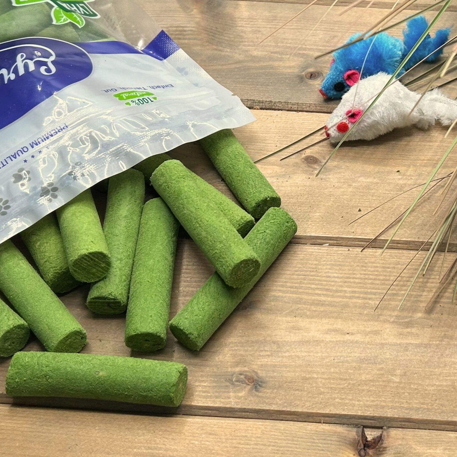 Lyra Katzengras Sticks gefriergetrocknet