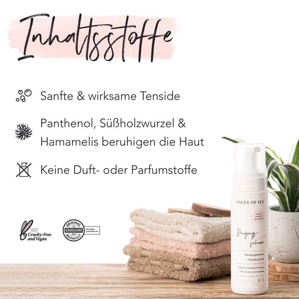 FACES OF FEY Milder Reinigungsschaum