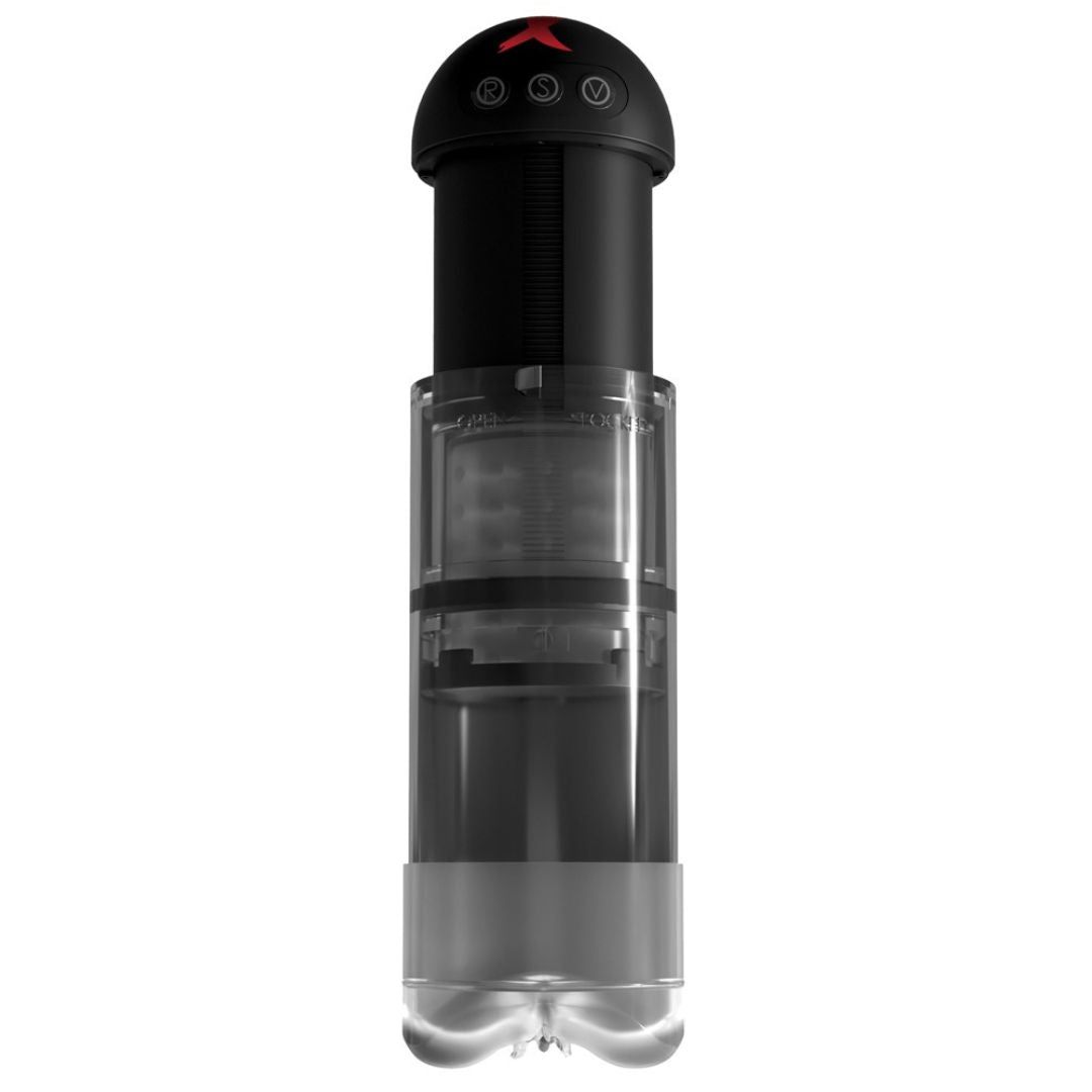 Penispumpe „Extender Pro Vibrating Pump“| Potenztraining, 2 Motoren | PDX Elite
