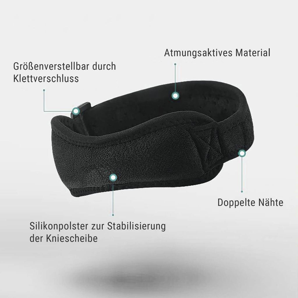 SHAPEVITAL Patellabandage Vital-Pro mit unterstützender Silikoneinlage