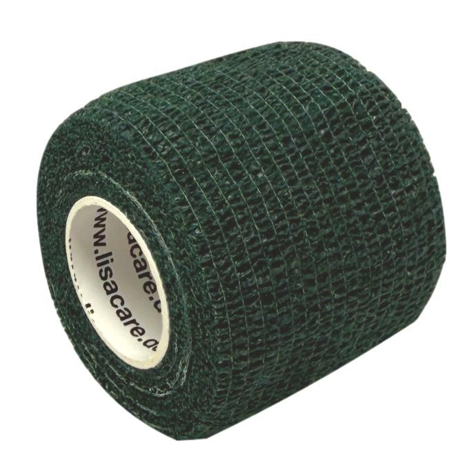 LisaCare selbstklebender Verband - Dunkelgrün 5cm x 4,5m 1 St