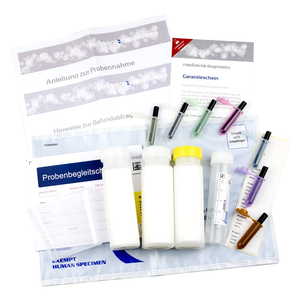 medivere diagnostics Stress & Erschöpfung Plus Test