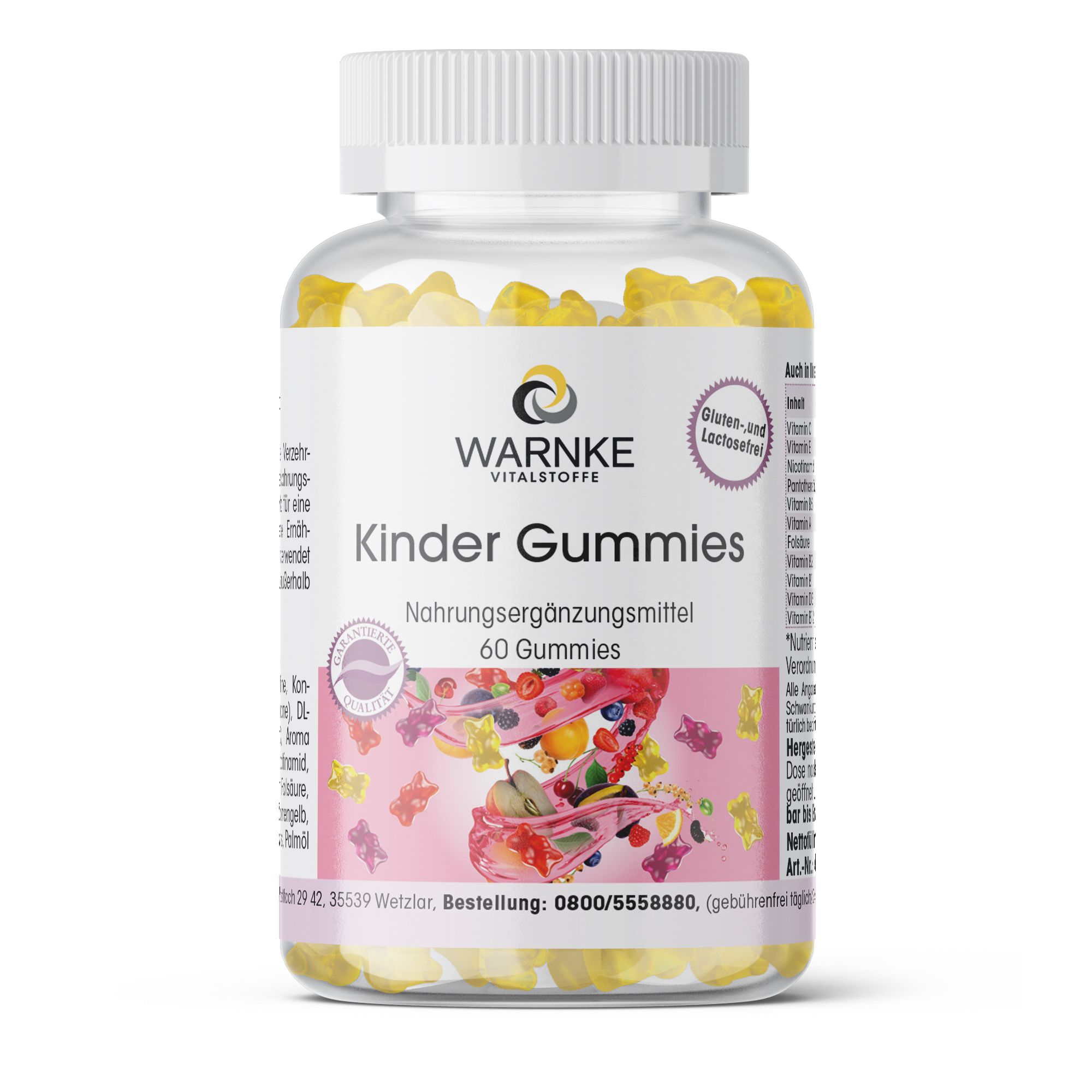 Warnke Vitalstoffe | Kinder – 60 Stück St