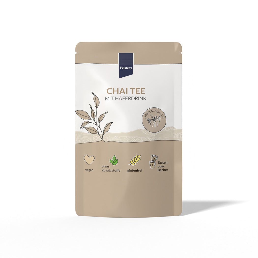 Pelster's Chai Tee mit Haferdrink