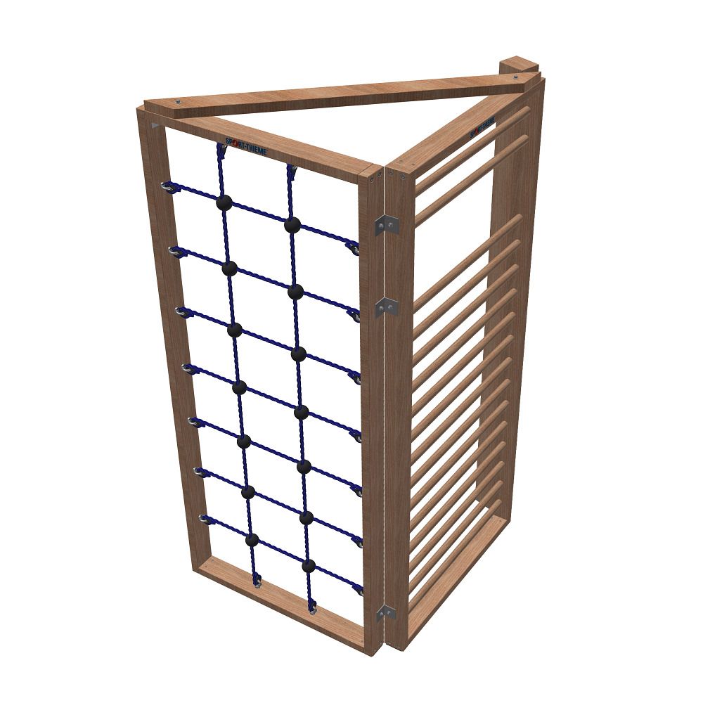 Sport-Thieme Turnwand-Kombination TuWa Eck-Kletterwand 2