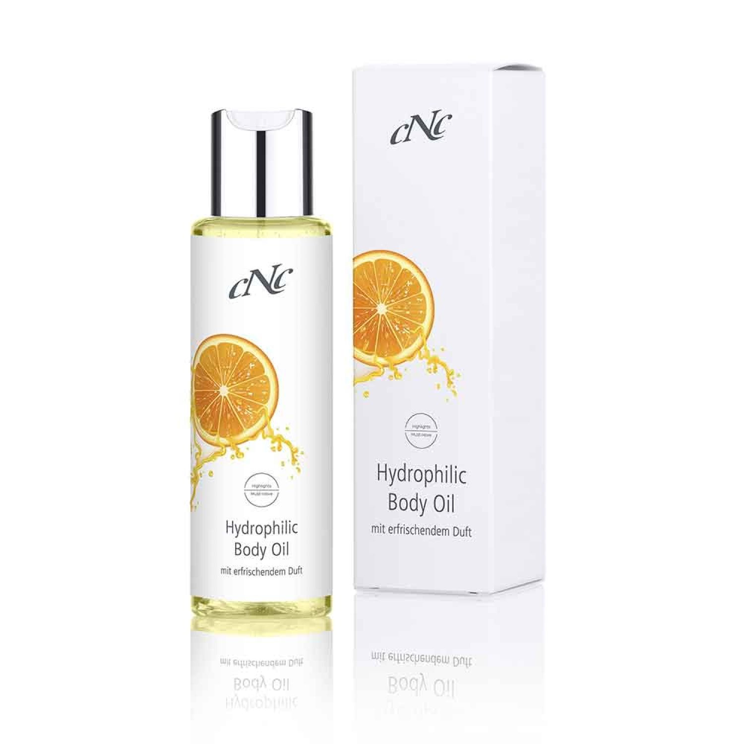 CNC cosmetic Highlights Hydrophilic Body Oil