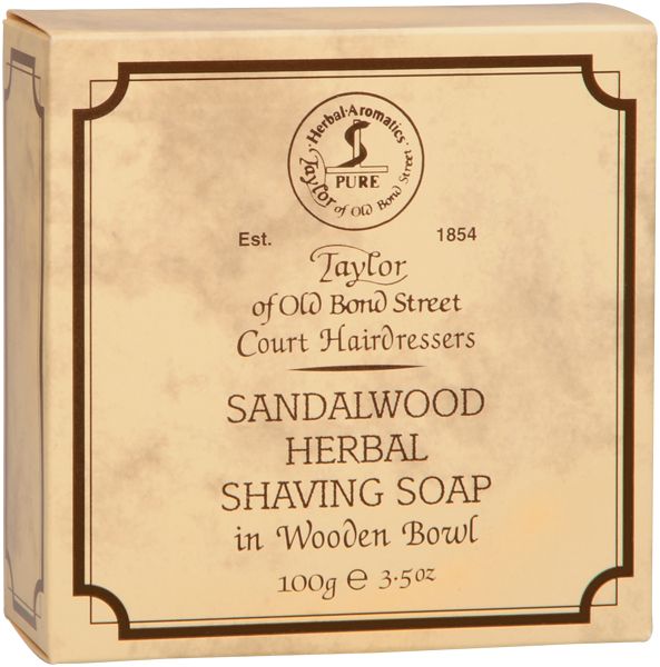 Taylor of Old Bond Street, Sandalwood Herbal Shaving Soap