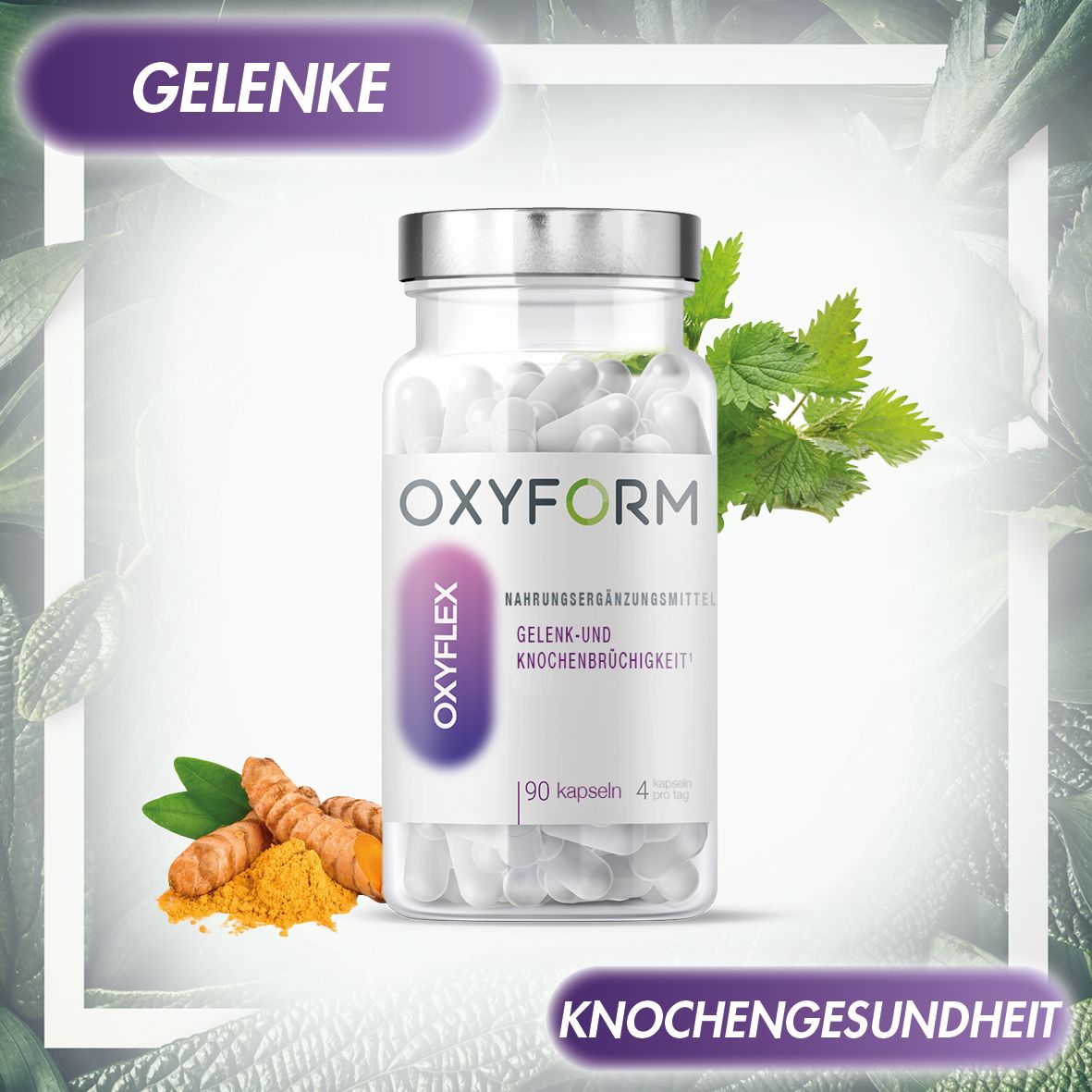 Oxyform Glucosamin + Chondroitin Gelkapseln 90 St Kapseln