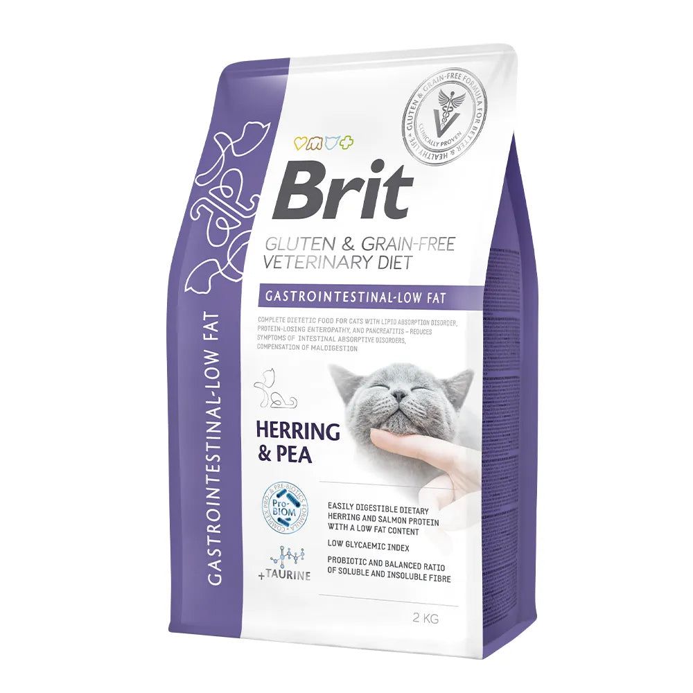 Brit Veterinary Diet - Cat - Gastrointestinal-Low fat