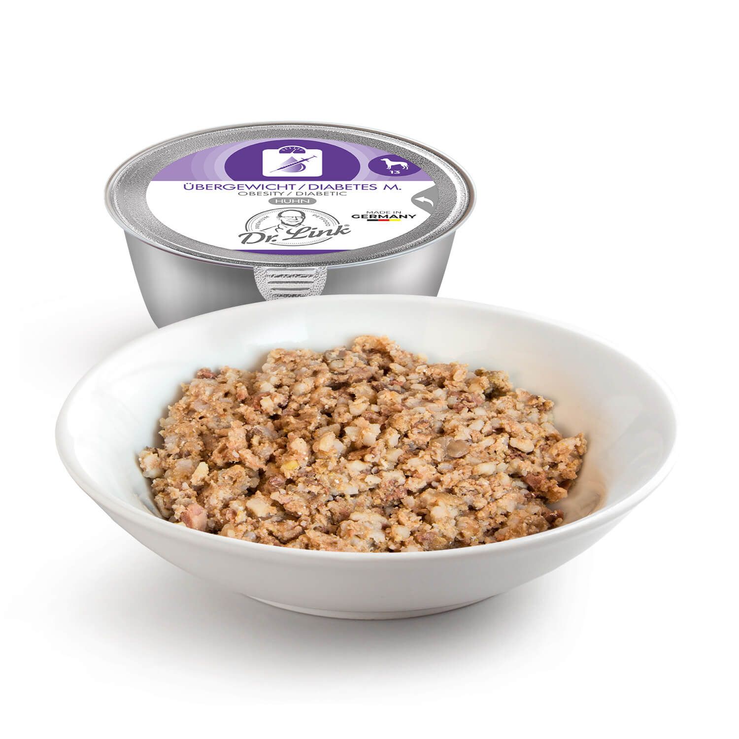 Dr. Link® SPEZIAL-DIÄT Übergewicht / Diabetes m. I Obesity / Diabetic Huhn