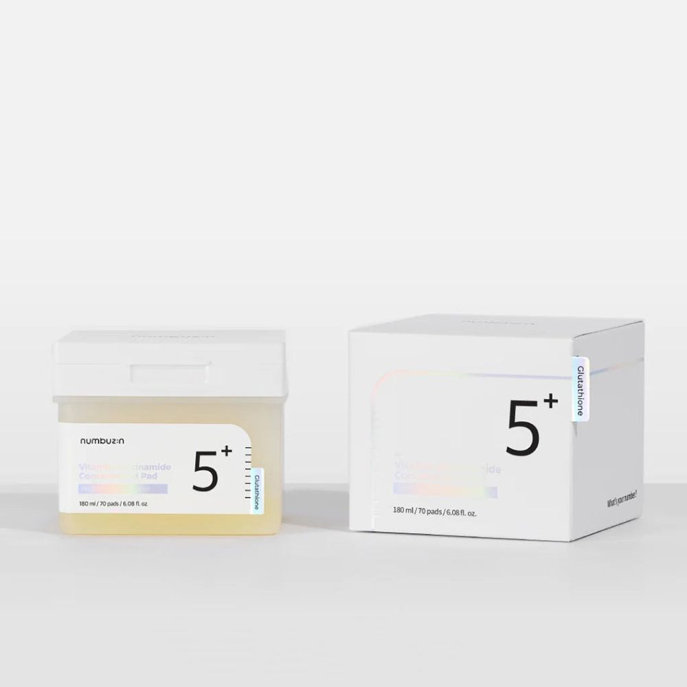 NUMBUZIN No.5 Vitamin-Niacinamide Concentrated Face Toner Pads