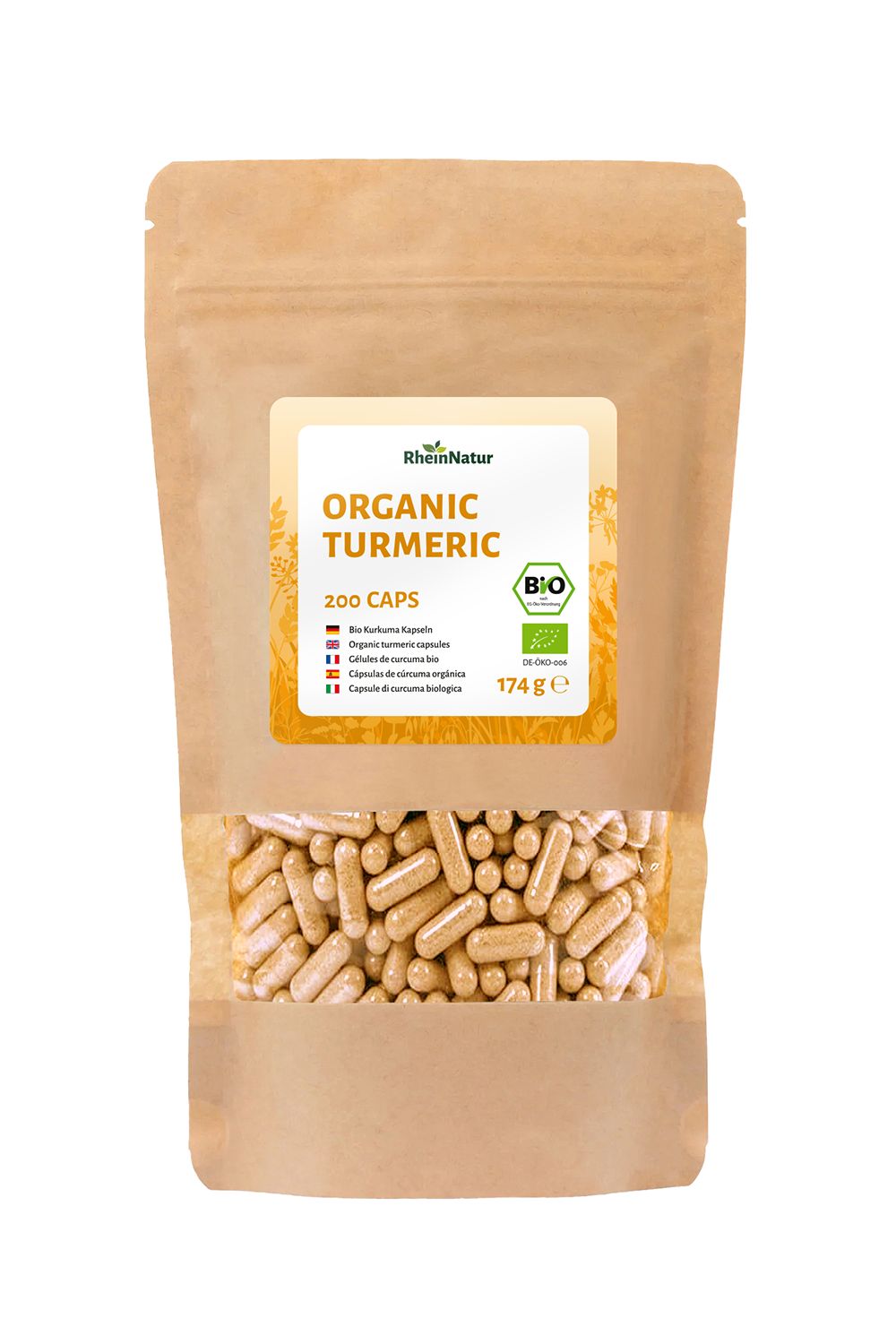 RheinNatur Kurkuma Kapseln